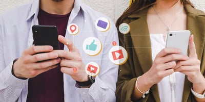 Redes sociales mas usadas